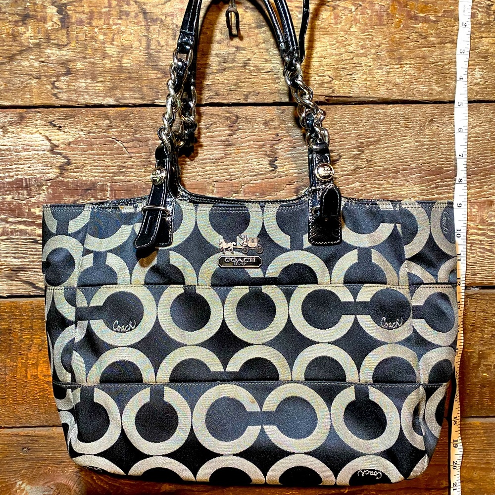Coach tote, vintage